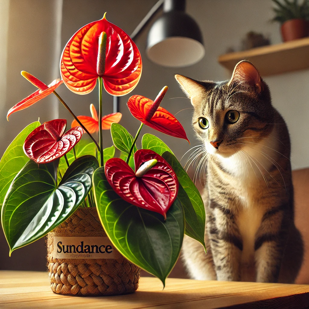 are these sundance anthuriums poisonous to cats