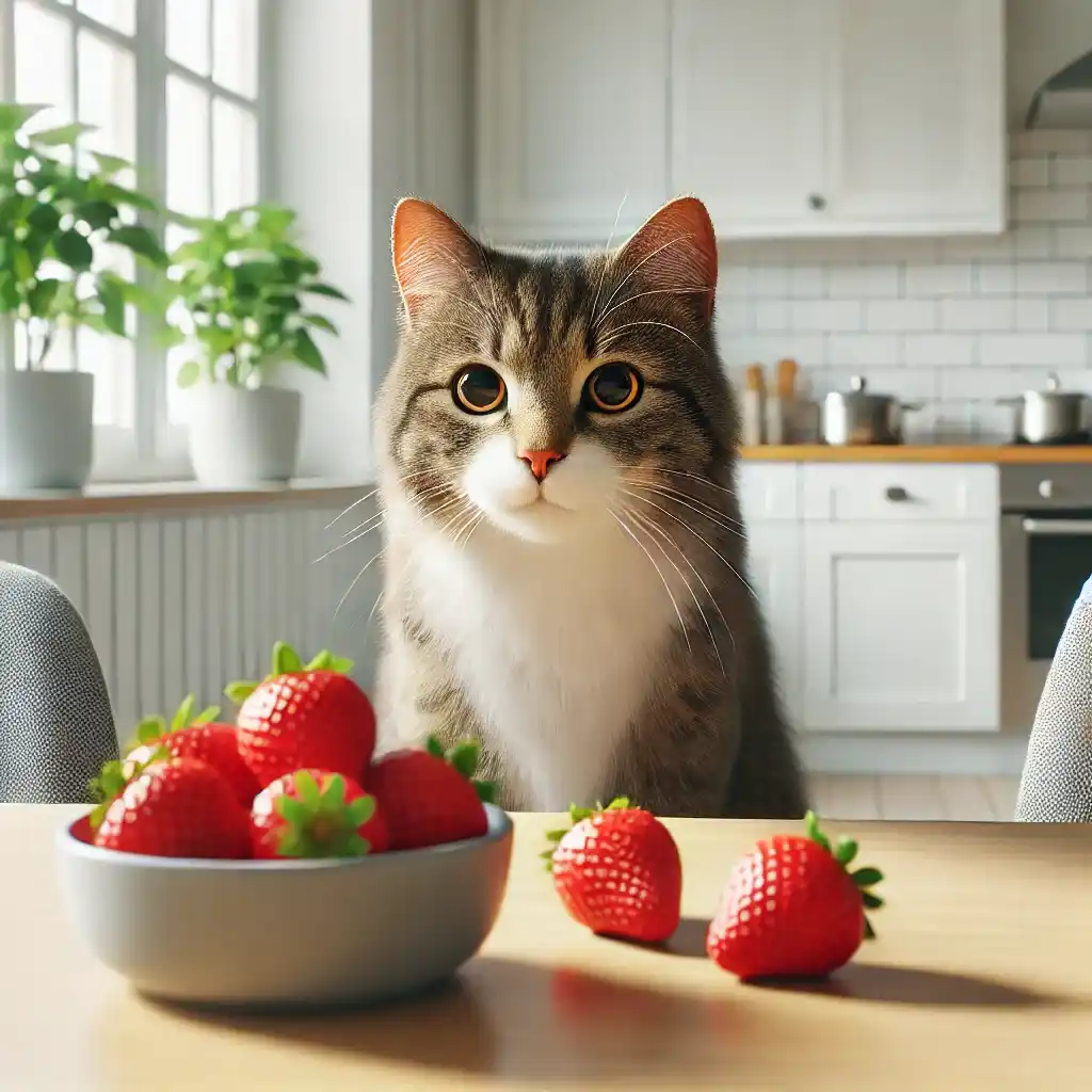 Can Cats Eat Strawberries