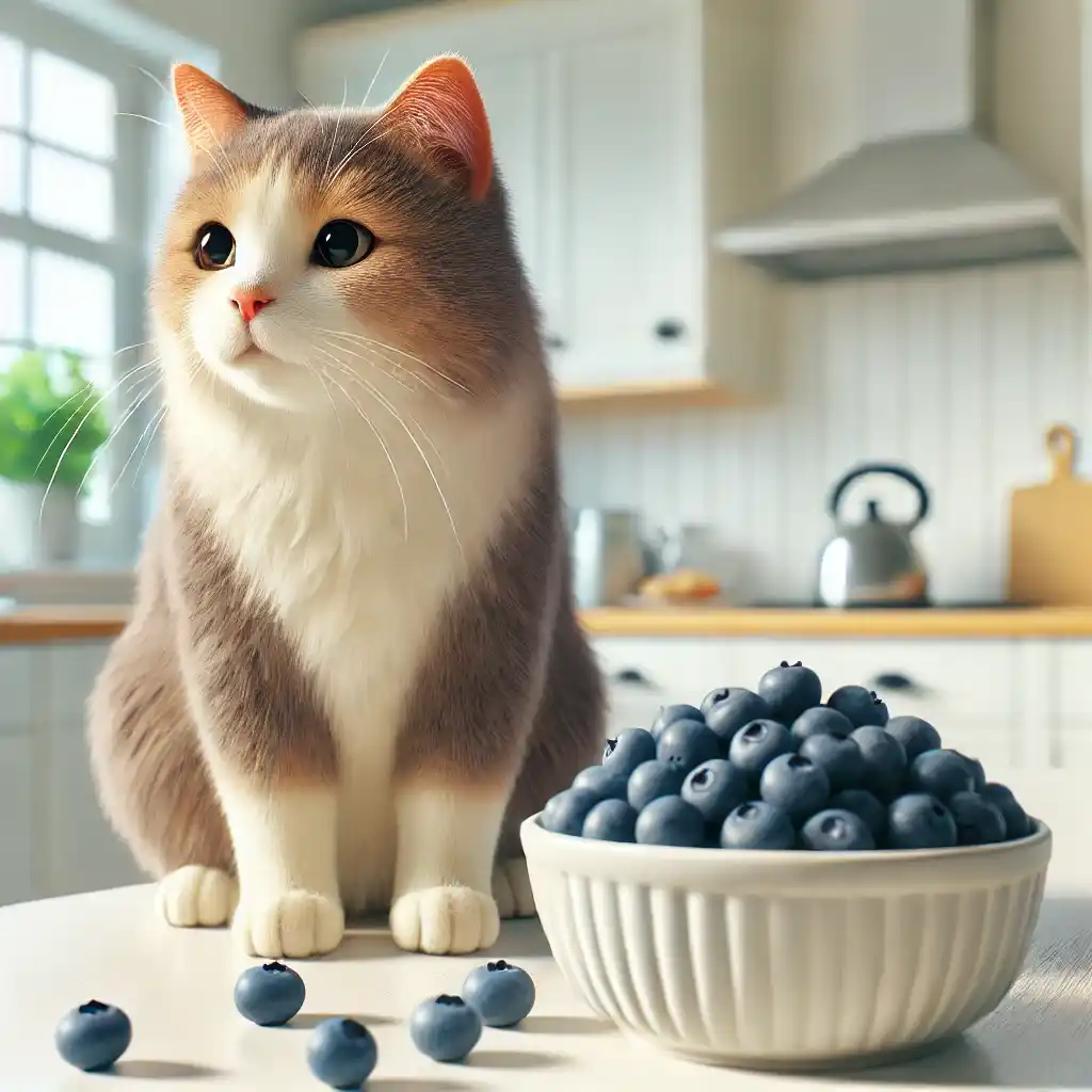 How to Safely Feed Blueberries to Your Cat