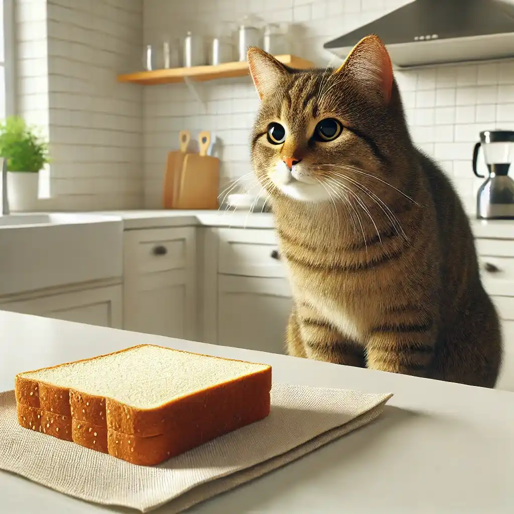 can cats eat bread