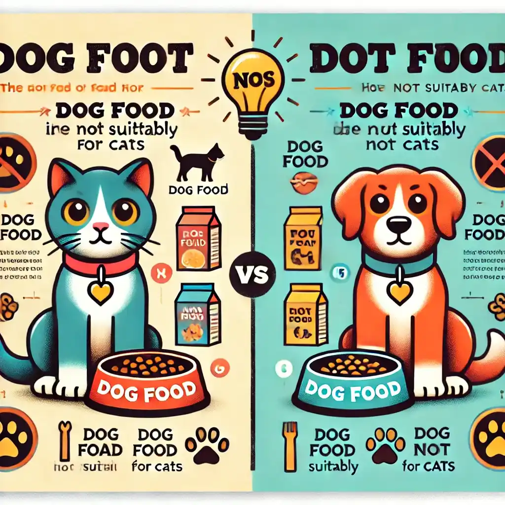 Key Differences Between Cat and Dog Food