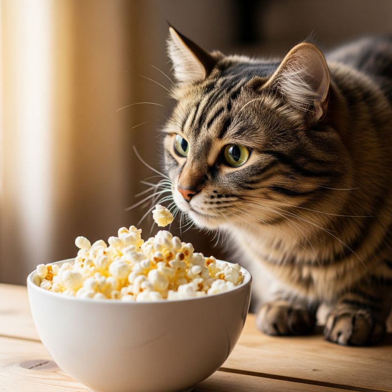 Can Cats Eat Popcorn